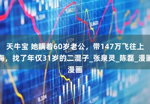 天牛宝 她瞒着60岁老公，带147万飞往上海，找了年仅31岁的二混子_张泉灵_陈磊_漫画